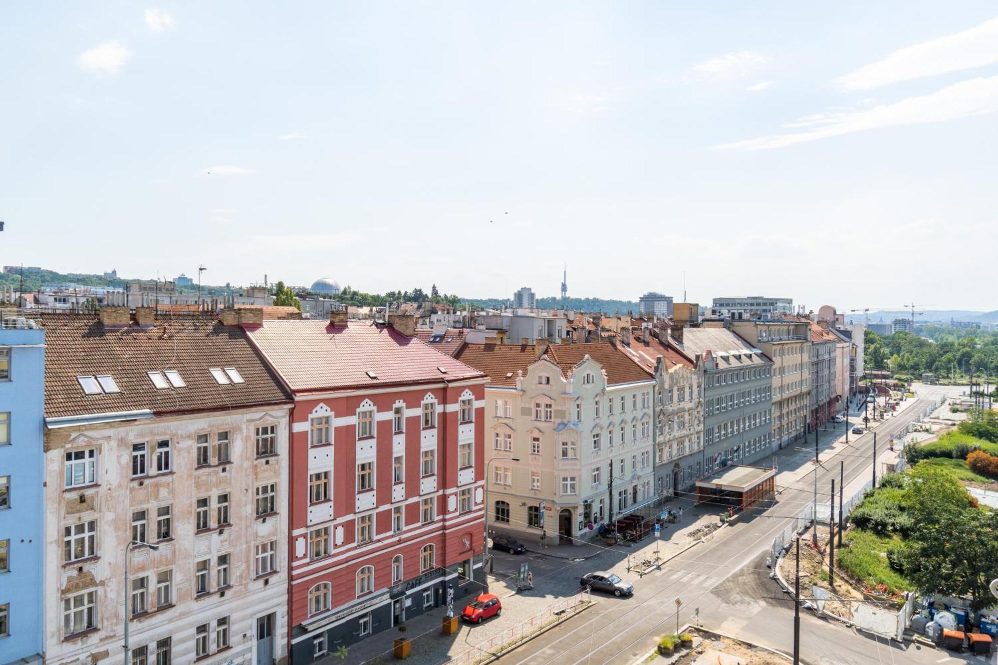 Brand New Studio Apartment # 45 With Free Parking In The City Center Prag Exterior foto